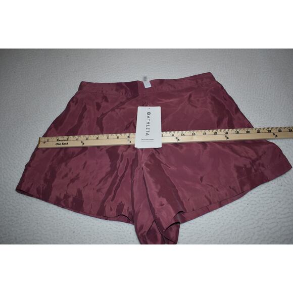 Athleta Casual Shorts Womens Size Medium Calm Cool Short Pinkish Purple NEW - Picture 9 of 12